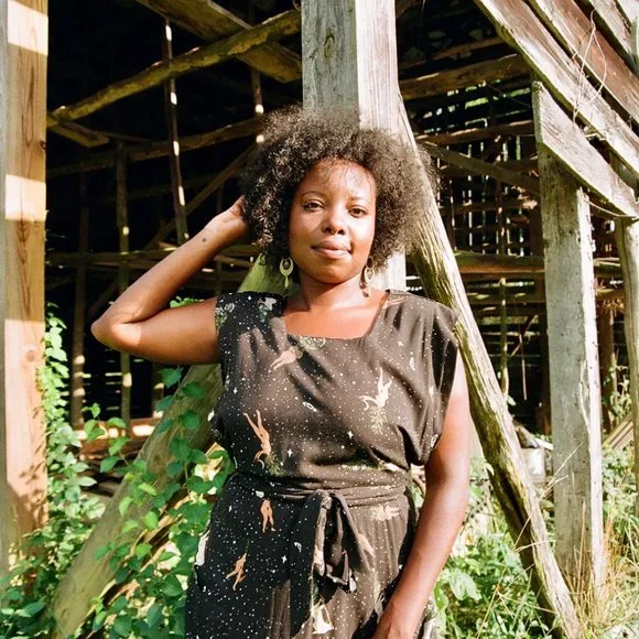 Spooky season witchy dress "Protection Spell" custom art print @merakilabbe NWOT - Picture 6 of 6